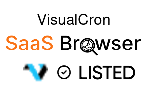 VisualCron - SaaS Browser Verified Badge