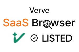 Verve - SaaS Browser Verified Badge