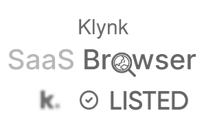 Klynk - SaaS Browser Verified Badge