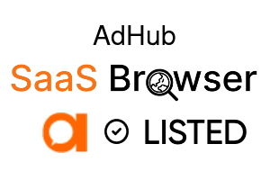 AdHub - SaaS Browser Verified Badge