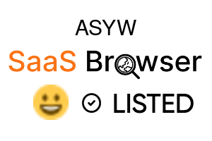 ASYW - SaaS Browser Verified Badge