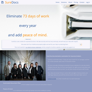 SureDocs Screenshot