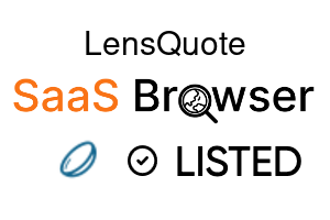LensQuote - SaaS Browser Verified Badge