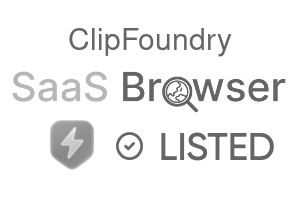 ClipFoundry - SaaS Browser Verified Badge