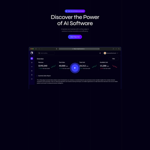 AI Software Screenshot