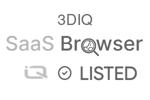 3DIQ - SaaS Browser Verified Badge