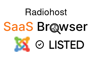 Radiohost - SaaS Browser Verified Badge