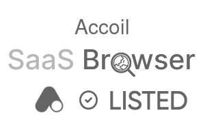 Accoil - SaaS Browser Verified Badge
