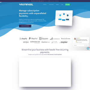 PayWhirl Screenshot