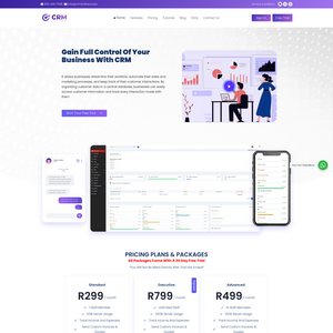 CRM Online Screenshot