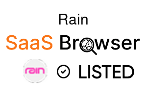 Rain - SaaS Browser Verified Badge