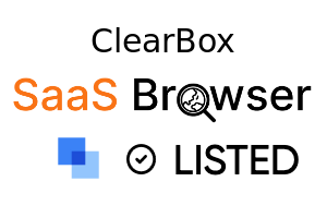 ClearBox - SaaS Browser Verified Badge