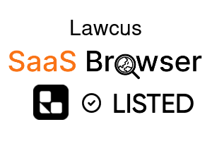Lawcus - SaaS Browser Verified Badge