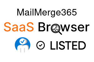 MailMerge365 - SaaS Browser Verified Badge