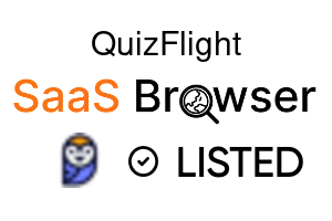 QuizFlight - SaaS Browser Verified Badge