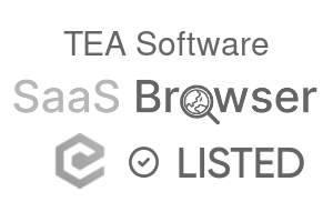 TEA Software - SaaS Browser Verified Badge