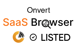 Onvert - SaaS Browser Verified Badge