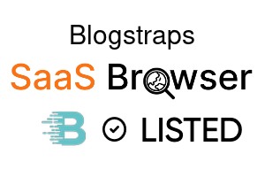Blogstraps - SaaS Browser Verified Badge