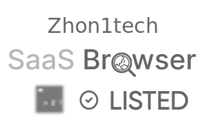 Zhon1tech - SaaS Browser Verified Badge
