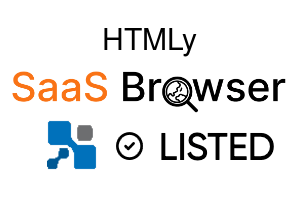 HTMLy - SaaS Browser Verified Badge