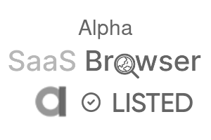 Alpha - SaaS Browser Verified Badge