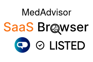 MedAdvisor - SaaS Browser Verified Badge