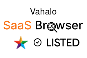 Vahalo - SaaS Browser Verified Badge