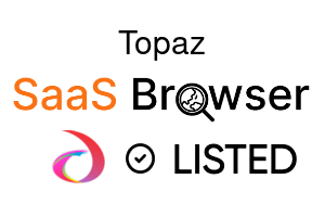 Topaz - SaaS Browser Verified Badge