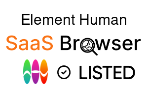Element Human - SaaS Browser Verified Badge