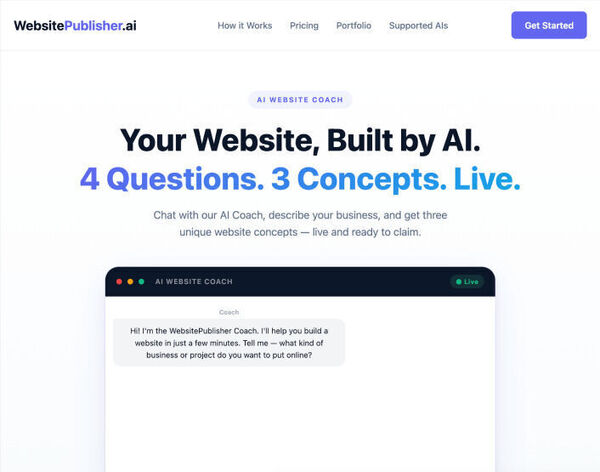 WebsitePublisher Screenshot 2