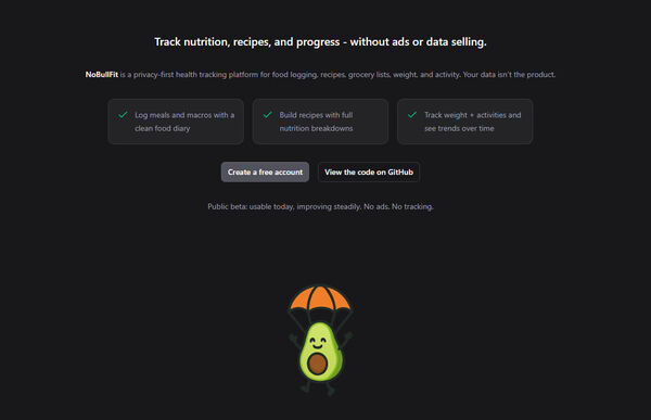 NoBullFit Screenshot 1