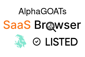 AlphaGOATs - SaaS Browser Verified Badge
