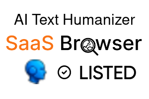 AI Text Humanizer - SaaS Browser Verified Badge