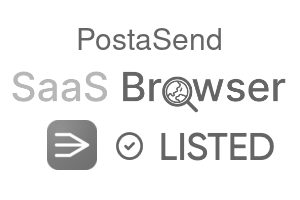 PostaSend - SaaS Browser Verified Badge