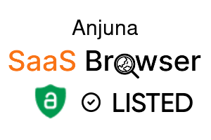 Anjuna - SaaS Browser Verified Badge