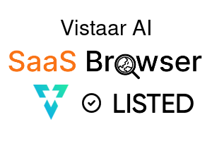 Vistaar AI - SaaS Browser Verified Badge
