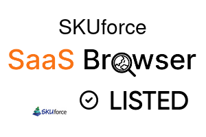 SKUforce - SaaS Browser Verified Badge