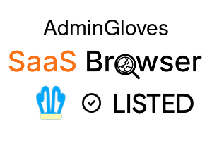AdminGloves - SaaS Browser Verified Badge