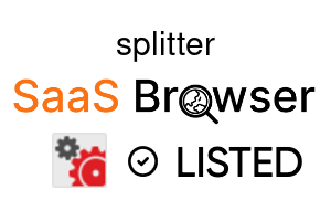 splitter - SaaS Browser Verified Badge