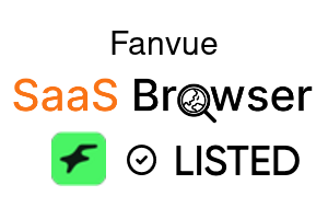 Fanvue - SaaS Browser Verified Badge