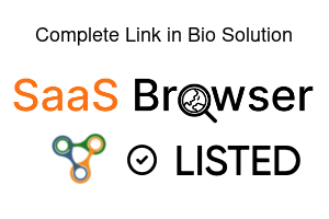 Complete Link in Bio Solution - SaaS Browser Verified Badge