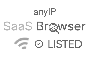 anyIP - SaaS Browser Verified Badge