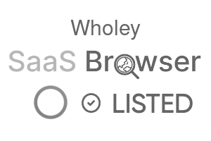 Wholey - SaaS Browser Verified Badge