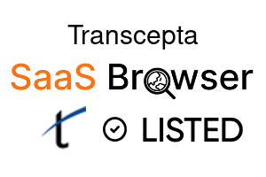 Transcepta - SaaS Browser Verified Badge