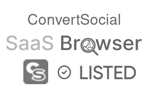 ConvertSocial - SaaS Browser Verified Badge