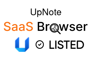 UpNote - SaaS Browser Verified Badge