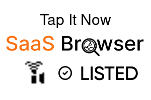 Tap It Now - SaaS Browser Verified Badge