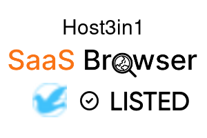 Host3in1 - SaaS Browser Verified Badge