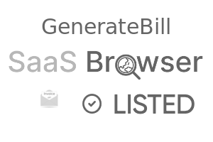 GenerateBill - SaaS Browser Verified Badge