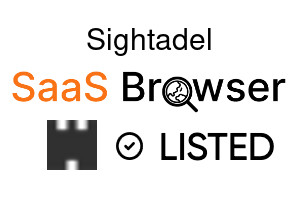 Sightadel - SaaS Browser Verified Badge